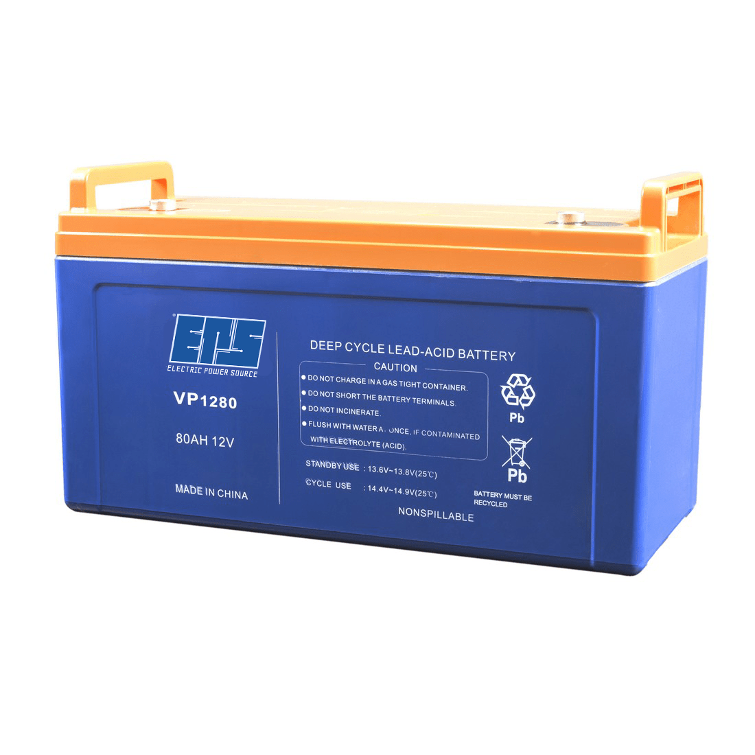 12V 80Ah Lead Acid Battery - MYE Technology