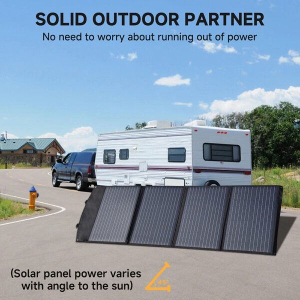 100W Solar Charging Kit – Compact & Travel-Friendly - Image 3